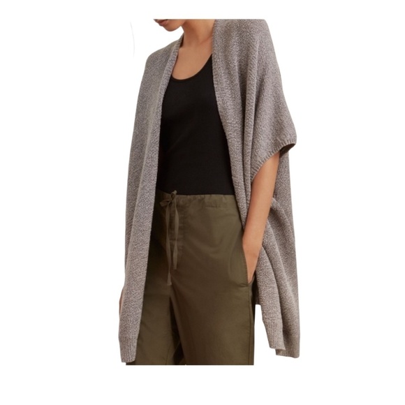 Aritzia Community Ionic Cape Knit Sweater, Taupe, XXS - Picture 1 of 6